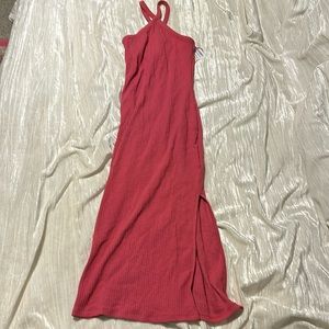 Maroon red Old Navy long dress